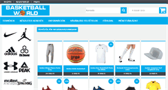 Desktop Screenshot of basketball-world.hu